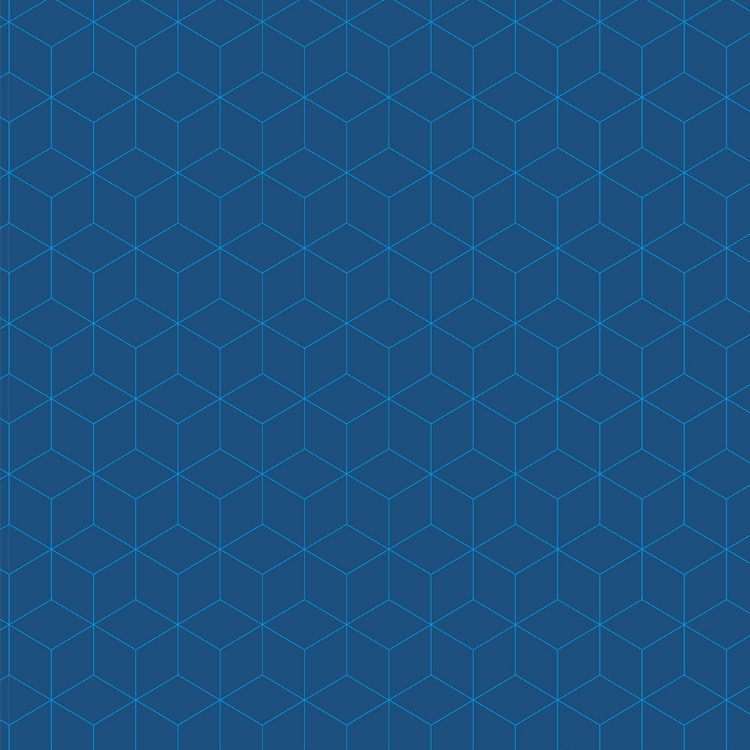 Obrázek z POLYREY HE0B Hexacub Bleu 3050x1320x0.9 mm FA