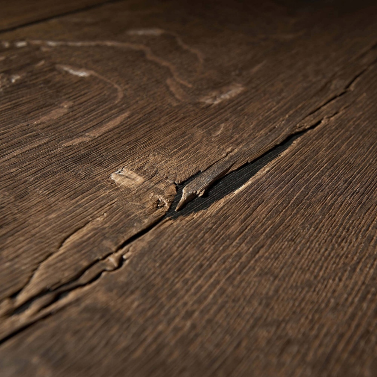 Obrázek z Dubové trámové dřevo 3040x1210x19.8 kouřové