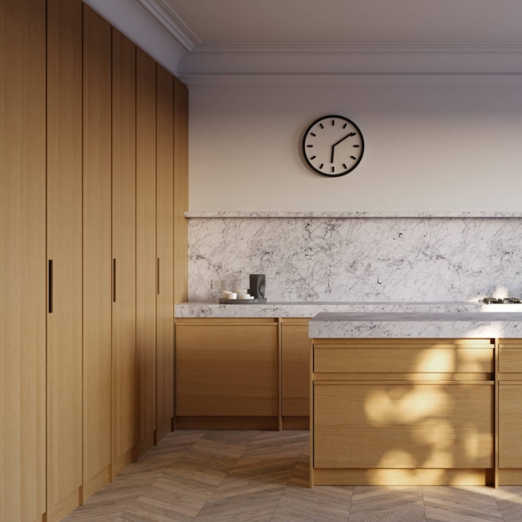 Obrázek z Rift Oak 172.01 rovnoletý dub 3040x1210x19  mm